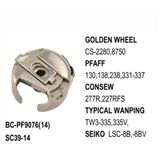 Bobbin Case Standard Type use for Pfaff  130, 138, 238, 331-337   Golden Wheel  CS-2280, 8750   Consew  277R, 227RFS   Seiko LSC-8B, -8BV
