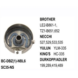 Bobbin Case Standard Type   use for Brother  LE2-B861-1, TZ1-B651, 652   Durkopp  199, 289, 419, 489
