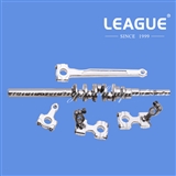 12372603 Connecting Rod, 12132106 Knife Driving Rod, 12375051 Upper Looper Arm Asm., 12375150 Lower Looper Arm A Asm., 13205554 Crank Shaft Asm. for Juki MO-6900G