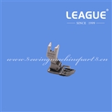 presser foot with spring guide SG30 Hinged Raising Foot Right Compensating Foot with Guide for Lockstitch