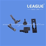 MP20J4101 Needle Plate, MP20J4104 Feed Dog, MP20J4102 Needle Clamp, MP20J4106 Presser Foot Outside, MP20J4107 Presser Foot Inside for Mitsubishi DU-122