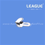 LGF-138, S112, A31 1/4M Lap Seam Folder Spring Type for Two-Needle and Three-Needle Feed Off the Arm Sewing Machines