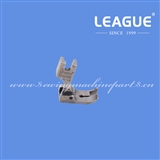 12463HR-3/16 Hinged Right Raising Presser Foot With Guide for Top-Stitch Lockstitch Single Needle Sewing Machine