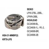 Rotary Hook Standard Type With Shank  use for Seiko LPW-27BL, -28BL, LPWN-28BL   Highlead  GC24098-BL, GC24608-1L