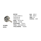 Rotary Hook Lager Tpye With Shaft  use for Brother  LT2-B872, -B872-3, -5 Siruba  T828-72-HL, -ML   Sunstar  KM-750BL 