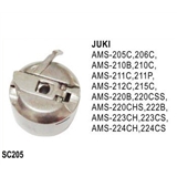 Bobbin Case Specia Type  use for Juki  AMS -205C, 206C, 210B, 210C, 211C, 211P, 212C