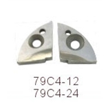 Throat Plates with Screws and Pins / Tapered & Relieved Throat Plates Assembly use for Eastman 627  629