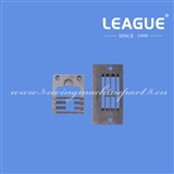 22548010 THROAT PLATE 22548119 FEED DOG ( wide groove ) for Juki LZ-2280 SERIES, LZ-2280A, LZ-2280A-7 SERIES