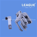 GL367H (4mm, 5mm, 6mm, 8mm, 9mm) Deeper Left Compensating Guiding Feet with balancing spring (extreme heavy duty materails) for Durkopp Adler 367, 467, 767