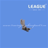 presser foot with spring guide SG50L Hinged Raising Foot Left Compensating Foot with Guide for Lockstitch