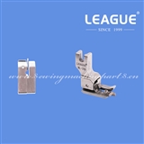 NL-31G Left Guide Adjustable Concealed Seam Compensating Foot for Single Needle Lock-Stitch Sewing Machine