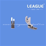 P58N Right Narrow Hinged Invisible Zipper Foot for Single Needle Lock-Stitch Sewing Machine