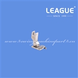 presser foot with spring guide SG70 Hinged Raising Foot Right Compensating Foot with Guide for Lockstitch