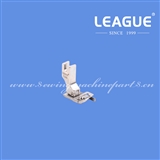 presser foot with spring guide SG80 Hinged Raising Foot Right Compensating Foot with Guide for Lockstitch