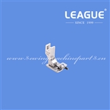 presser foot with spring guide SG95 Hinged Raising Foot Right Compensating Foot with Guide for Lockstitch
