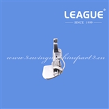LGF-211 Spring Hemmer Feet Folder for Single Needle Lockstitch Machine with finished size 1/16, 1/8, 3/16, 1/4