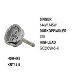 Rotary Hook Lager Tpye With Shaft  use for Singer 144W, 145W   Durkopp 220   Highlead GC20698-5, -6