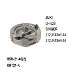 Rotary Hook Standard Type With Shank  use for Juki LH-528    Singer  212U143A/ 144, 212U443A/ 444